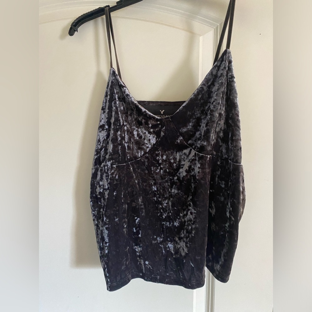 American Eagle velvet tank size XL